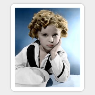 Shirley Temple Sailor Sticker